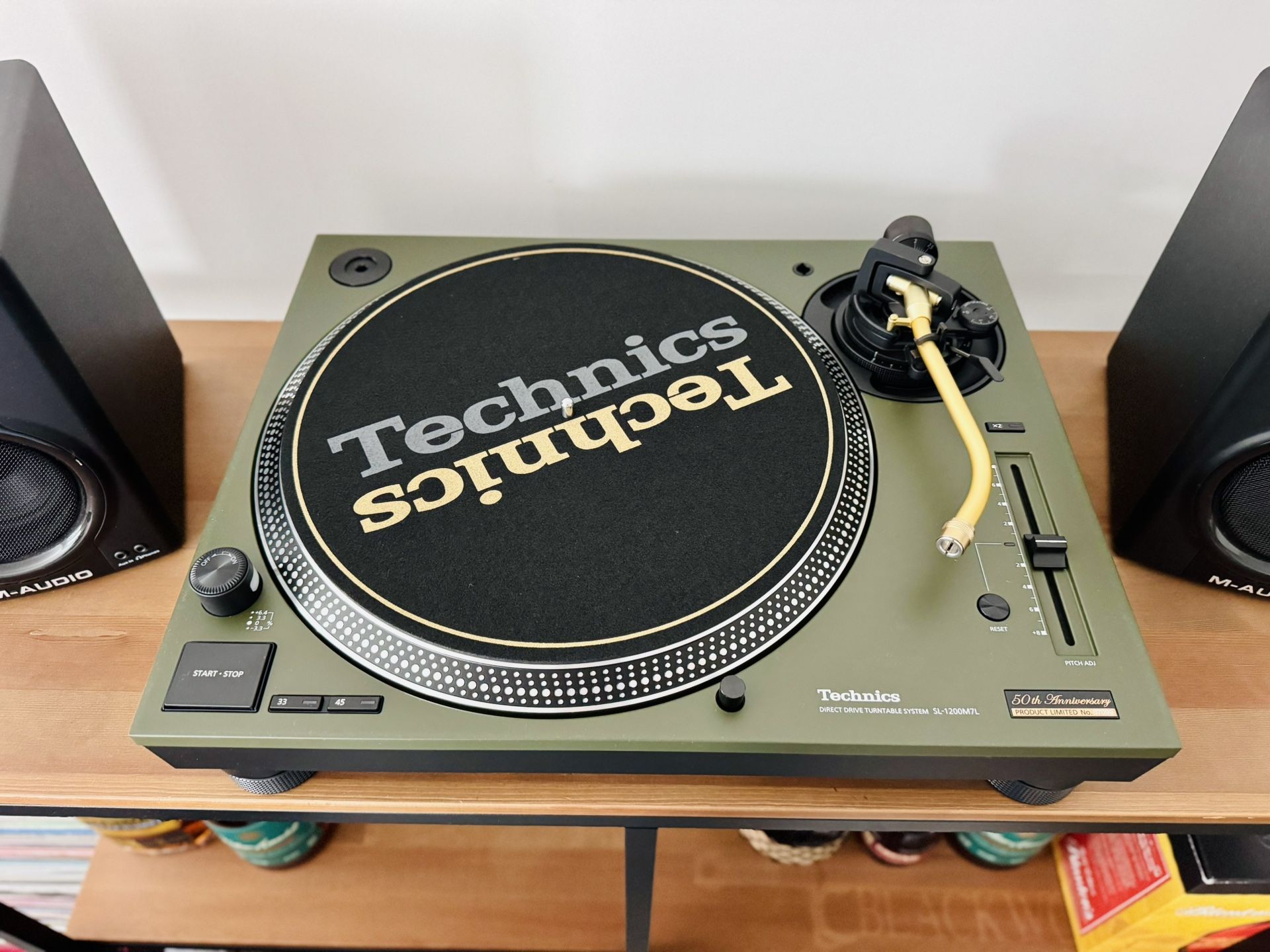Technics SL-1200M7L-G Green 50th Anniversary Limited Edition SL-1200 M7L