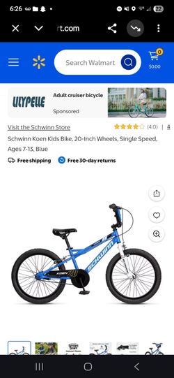 Red schwinn kids bike