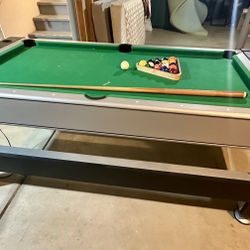 Air Hockey Billiards Combo