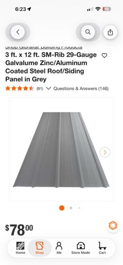 Metal roof panels