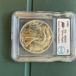 1989 MS 69+ Silver Eagle 