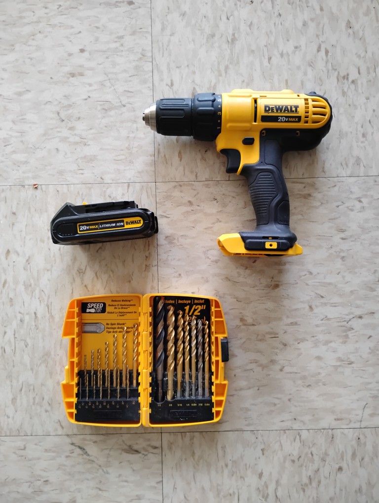 DeWalt Drill And Bits