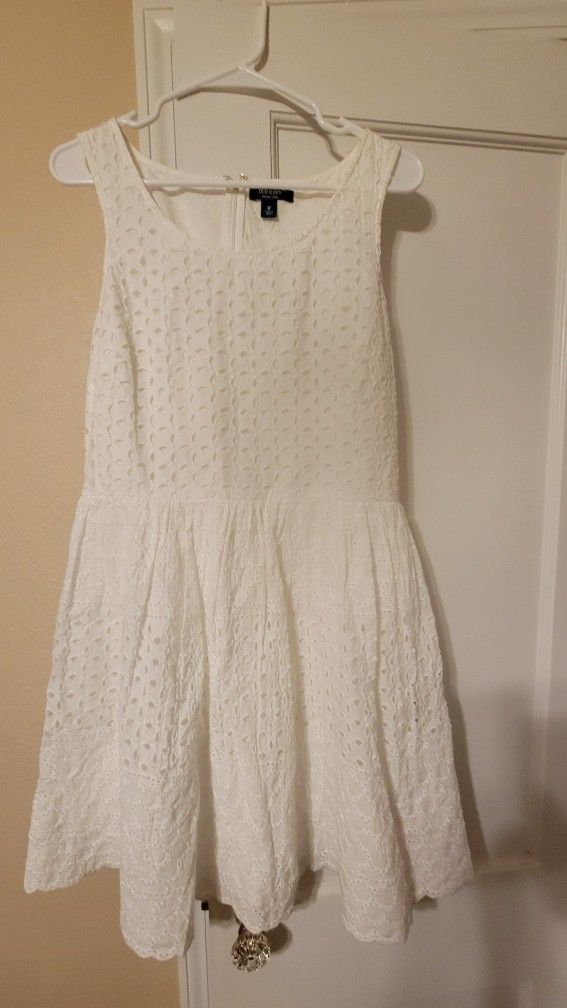 White Summer Dress Size