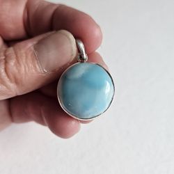 Larimar Pendant 