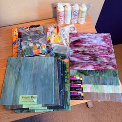 Stained glass set