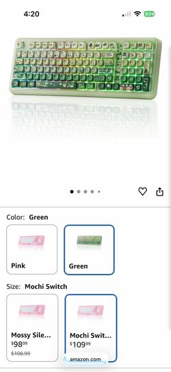 Like New Kiiboom Phantom 98 + 4 Keycap Sets