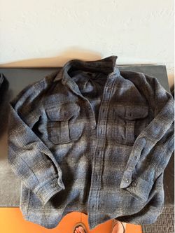 FILSON WOOL BUTTON UP (MED)