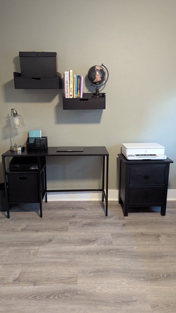 Black End Table