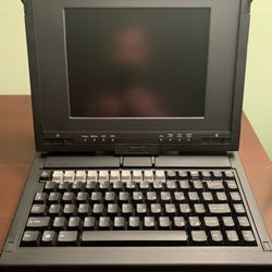 Rare Vintage GRiD 1450sx Military Laptop With AC Adapter