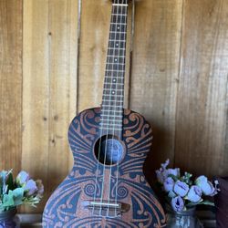 Luna Ukelele tribal tenor