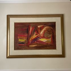 Le Roux Abstract Painting 