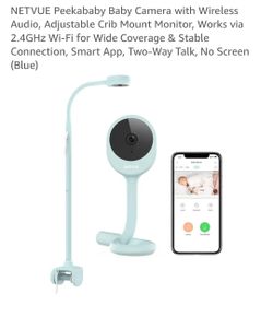 NETVUE Peekababy Baby Camera with Crib Mount