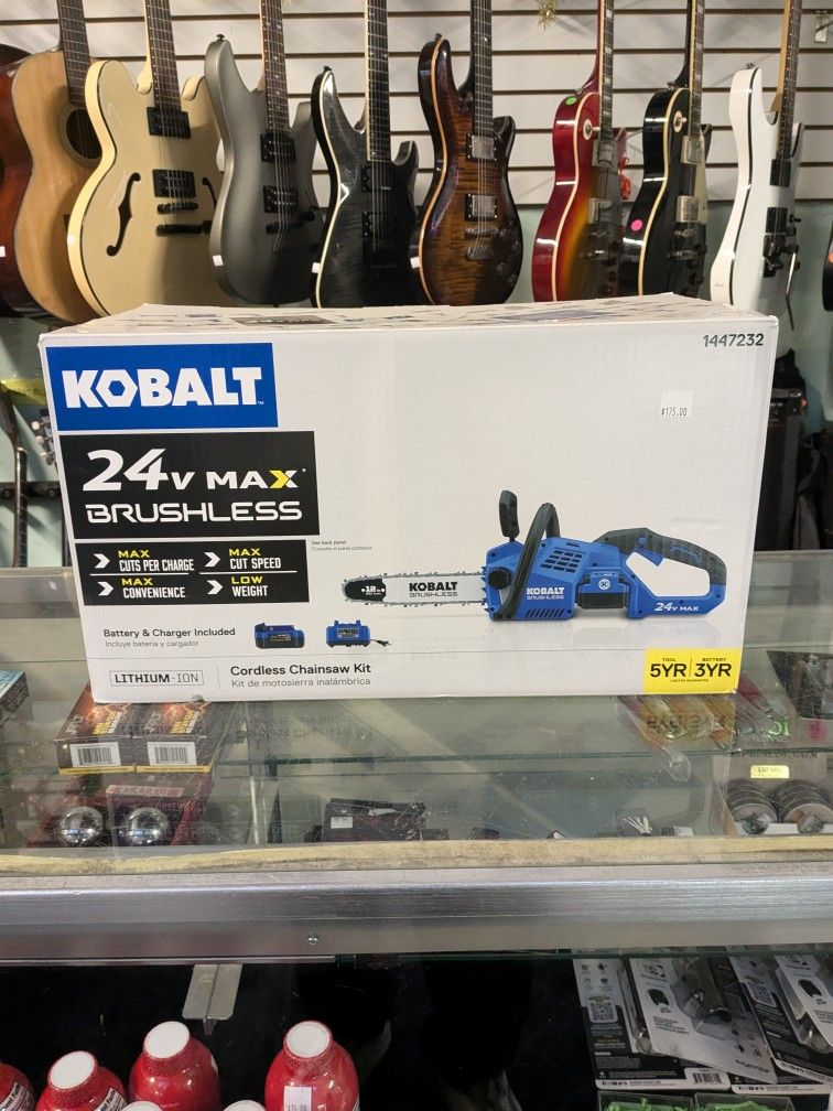 Kobalt 24V Max Brushless Chainsaw Kit