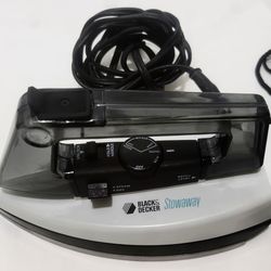 Black &decker stowaway travel iron