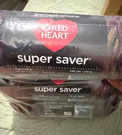 Red Heart Super Saver Yarn 2-Pack