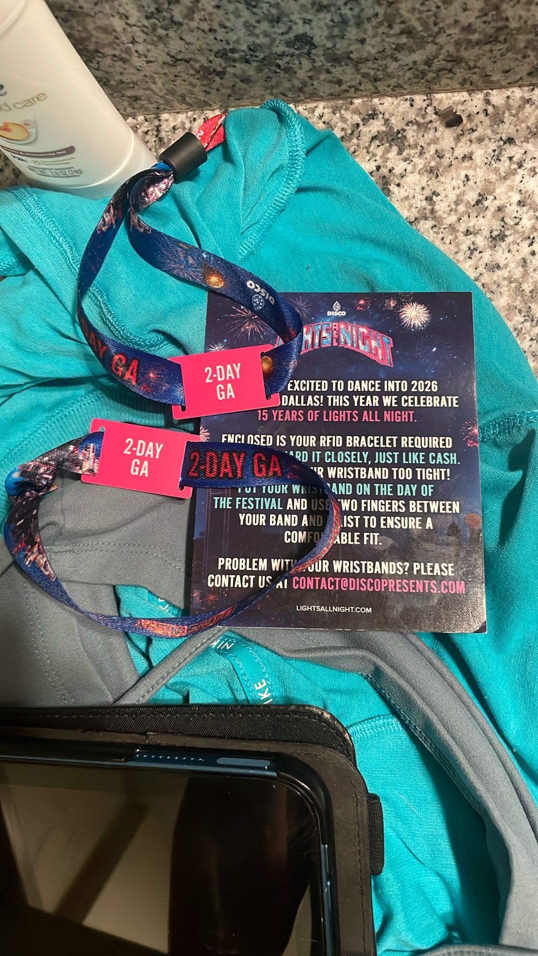 Lights All Night 2 Day Passes