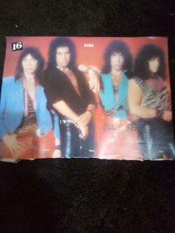 1983 VINTAGE KISS POSTER 