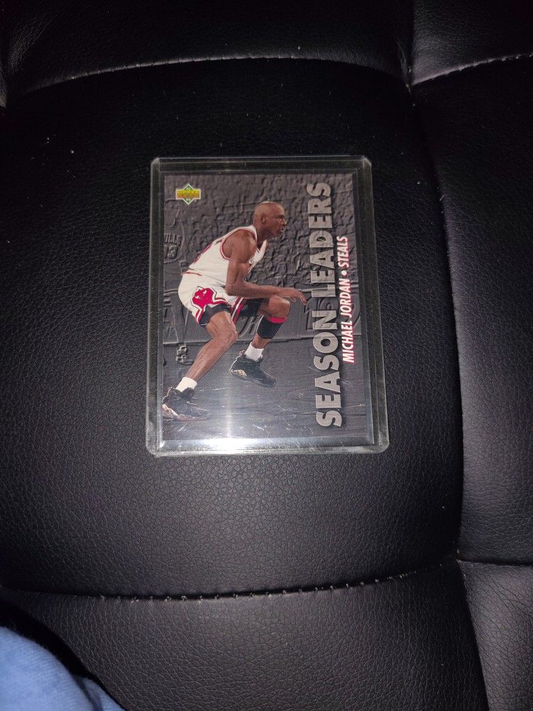 1993-94 Upper Deck Michael Jordan "Season Leaders - Steals" - Card #171