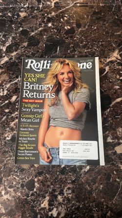 Rolling Stone Magazine Britney Spears Cover 2008