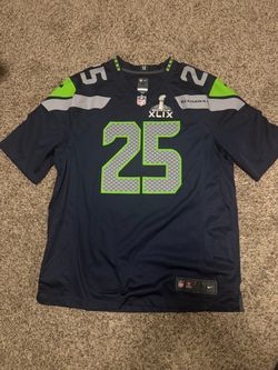 Richard Sherman Super Bowl Seahawk jersey