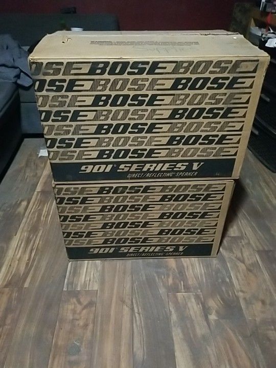 Bose 901 Series V Speakers (For Repair)