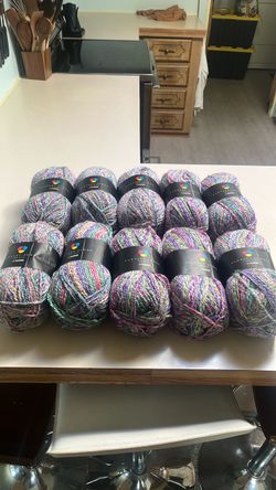 10 skeins hobbii fantasy jumbo yarn