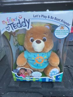 My Friend Teddy Programmable Interactive Child's Teddy Bear Brand New