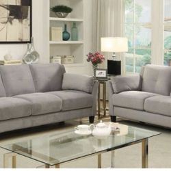 2 Piece Sofa Set 
