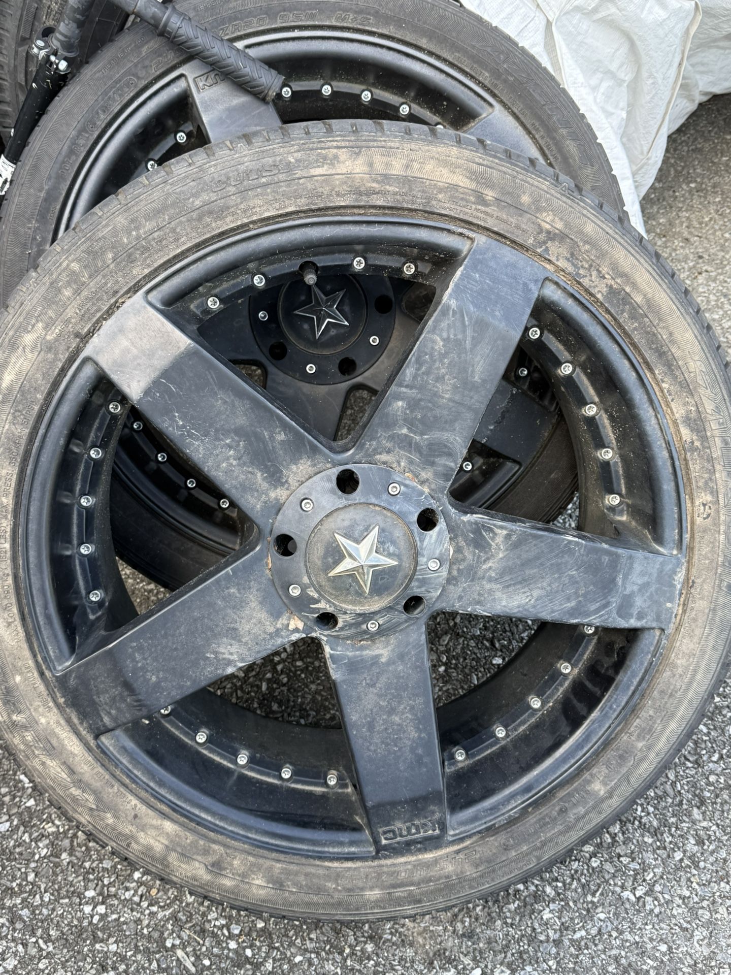 20 Inch KMC 5star Rims