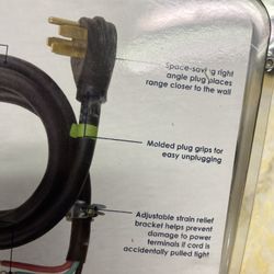 Brand New Four Prong Dryer, Plug Or Stove Plug