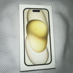 Apple iPhone 15 Yellow 128gb Brand New Sealed I Can Bring To you Today