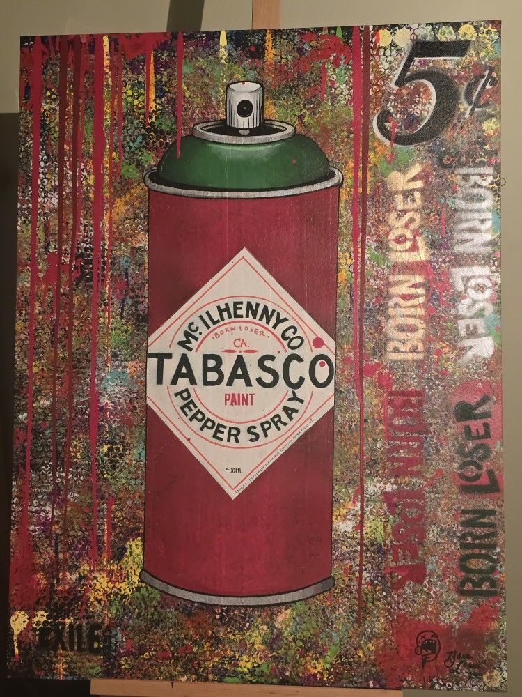 Original HAND Painted Art Paintings Canvas Artwork ONE Of A Kind NEVER Reproduced Support BAD Career Choices