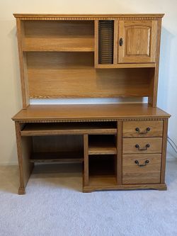 Desk - Golden Oak