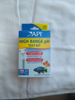 API High Range pH Test Kit for SW Aquariums (New)