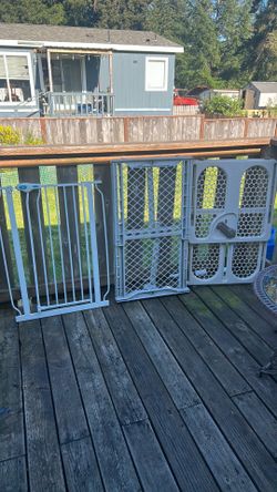 3 baby gates!