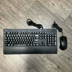 Logitech G213 Mechanical Gaming Keyboard and BenQ Gaming Mouse