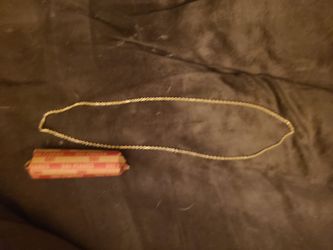 Gold necklace