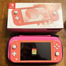 Nintendo Switch Lite Coral 