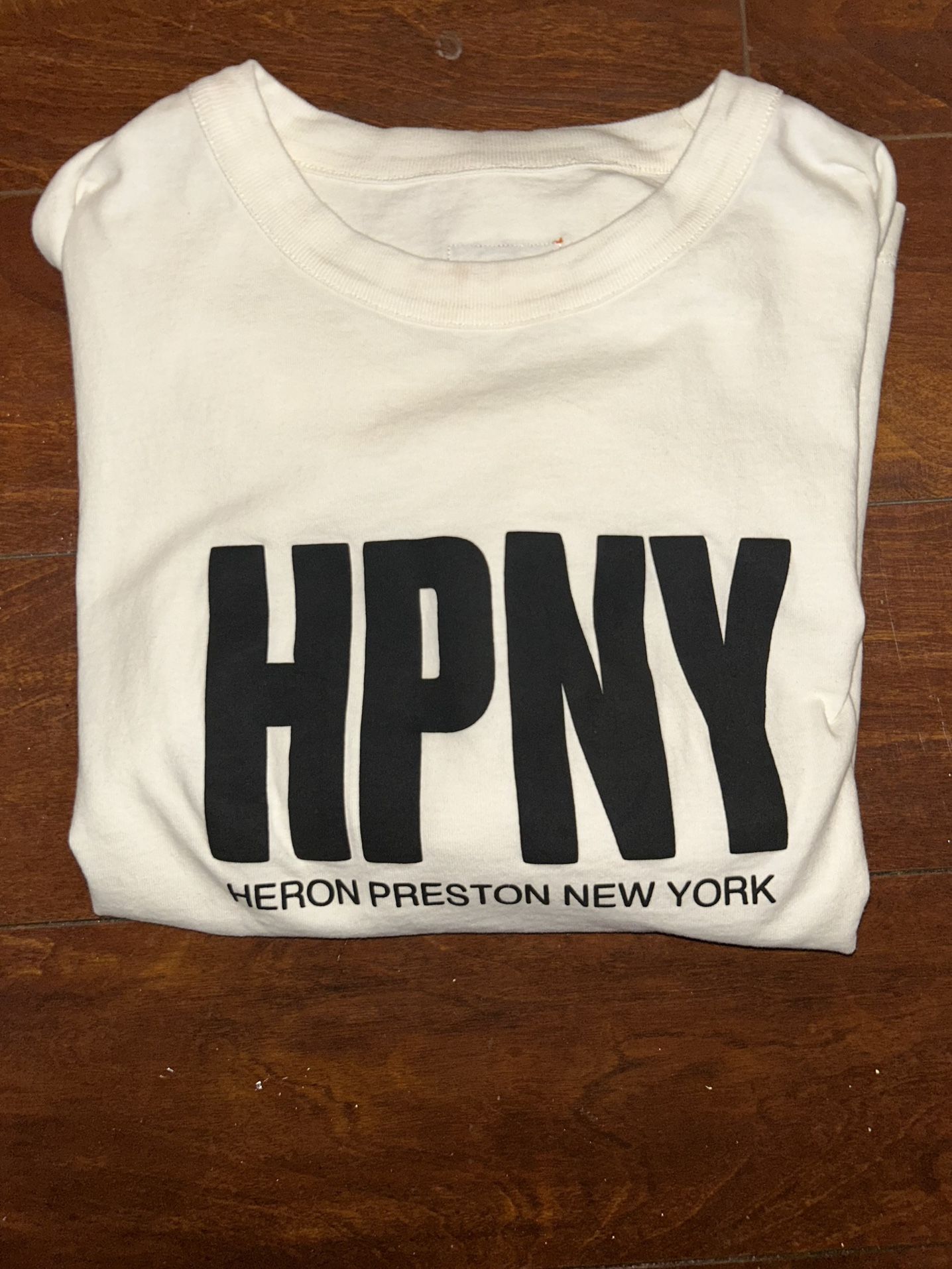 Cream/White Heron Preston ‘HPNT’ T-Shirt