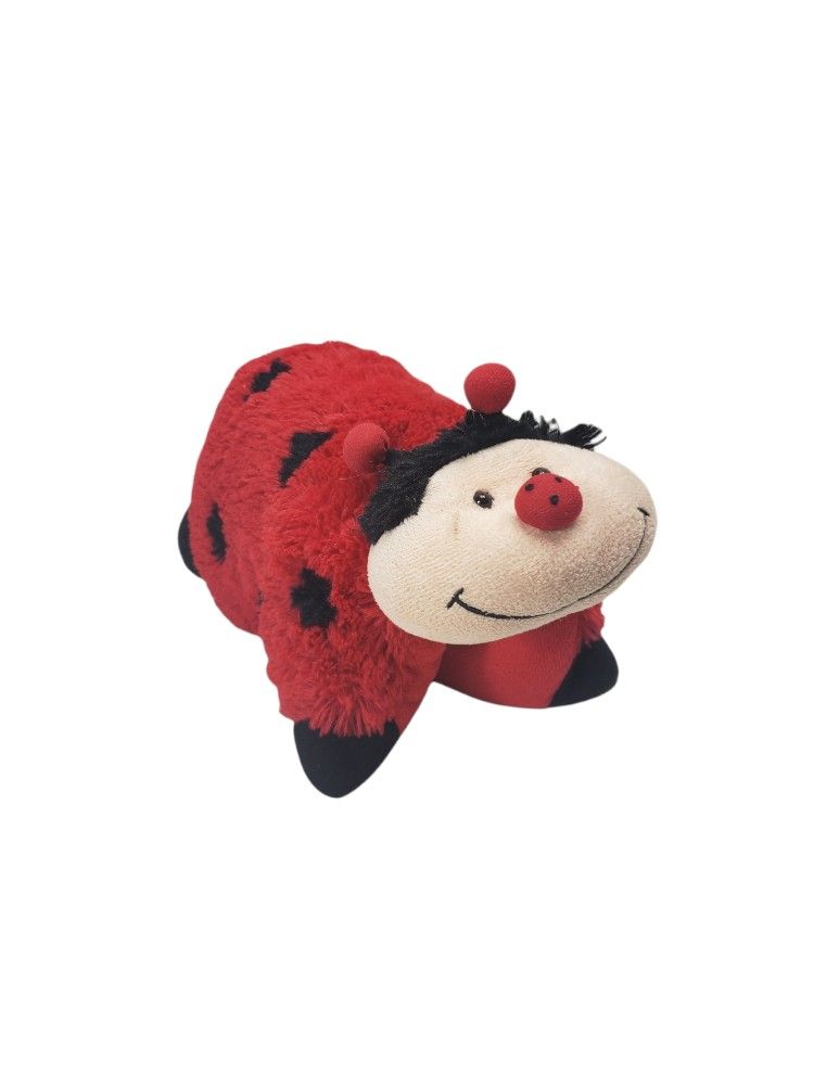 Pillow Pet - Stuffed Animal Small Lady Bug 11" cleaned