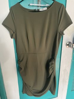 Olive Green Dress