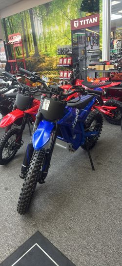 Royal blue Strike E Bike 60v ( limited edition)