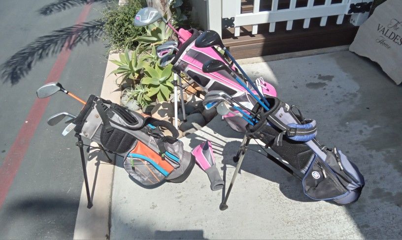 Youth R/H & L/H Golf Sets