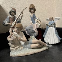 Lladro figurine collection LOT of 4