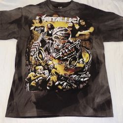 VINTAGE METALLICA DON'T TREAD ON ME SHIRT XL Brand Giant