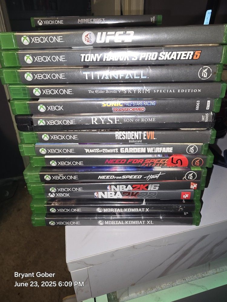 Xbox 1 Games Bundle