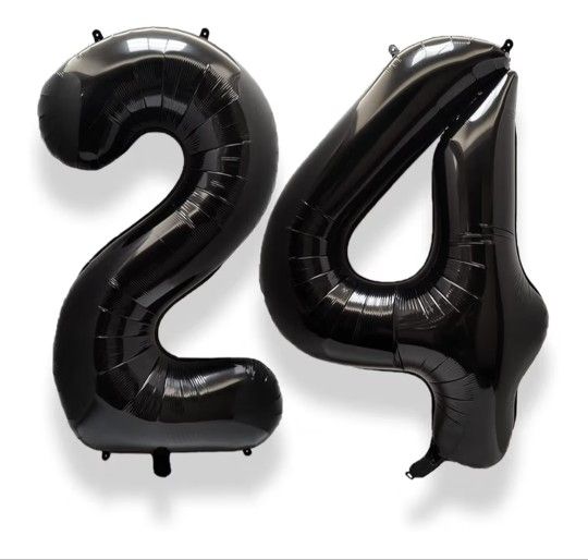 Black 40" #24 - NEW*