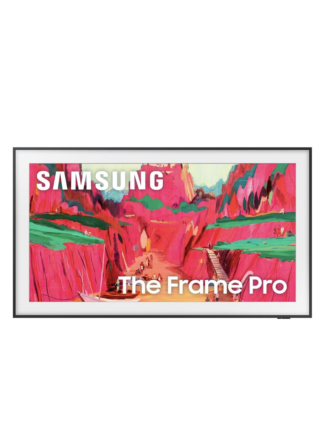 Samsung 75-Inch Class The Frame Pro LS03FW 4K Neo QLED Mini LED Smart TV (2025 Model) Modern Frame Design with Wireless One Connect, NQ4 AI Gen3 Proce