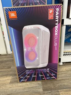 JBL PartyBox Club 120 Portable Wireless Party Speaker (New) / White - $1 Down | Payment plan available