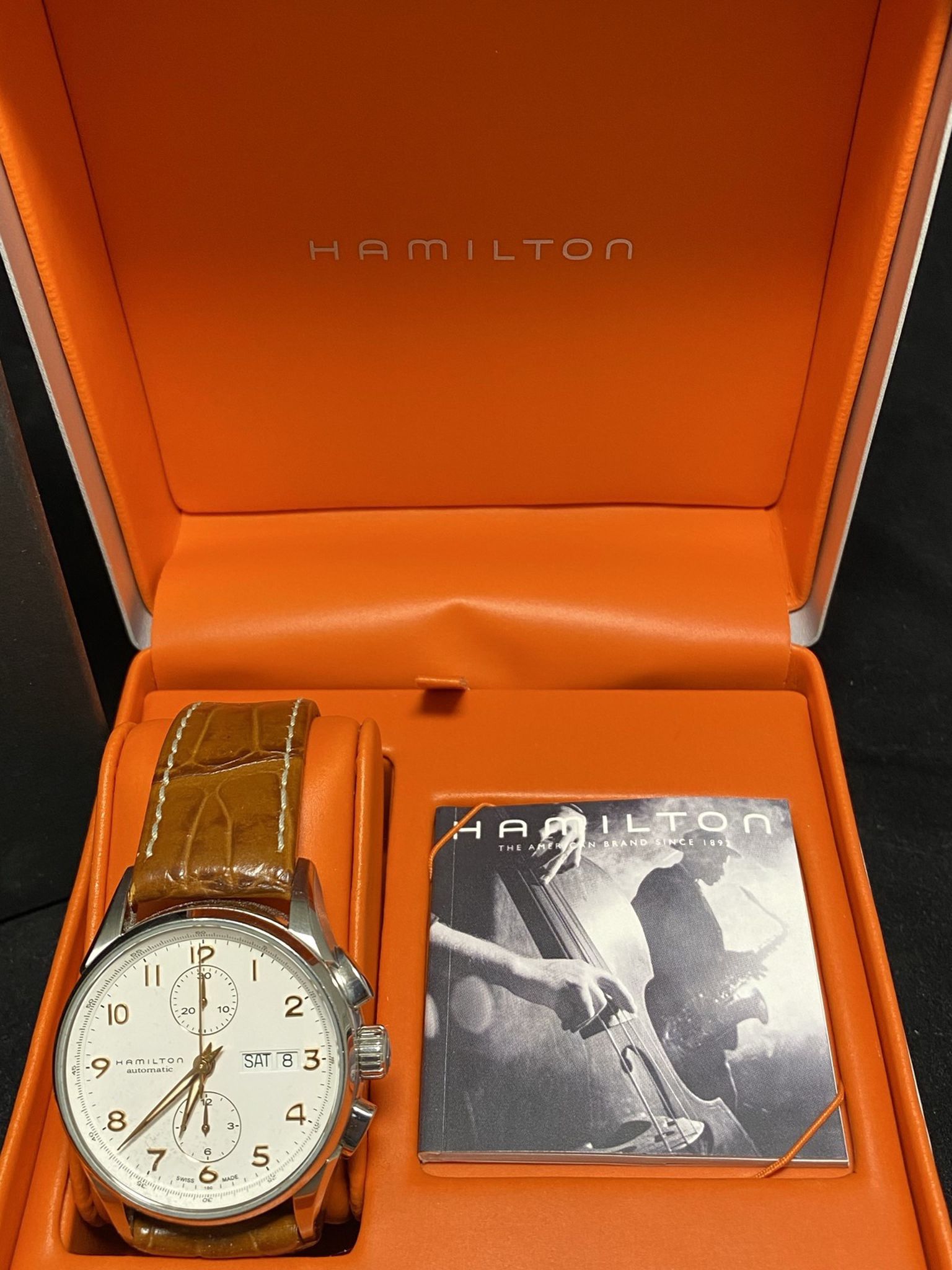 Hamilton Jazz master Maestro Auto Chrono Watch